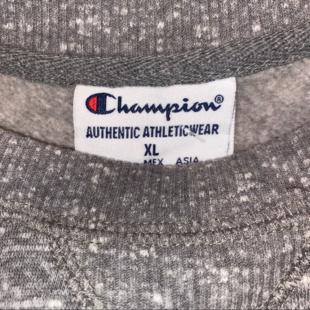 :::NWT:::champion utah state College grey sweatshirt men. - Picture 6 of 12